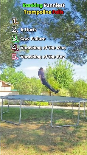 Top 5 Funny Trampoline Fails 😂 | Best Bounces Gone Wrong (#1 Will Shock You!)