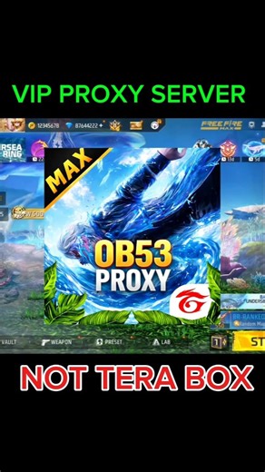 HOW TO DOWNLOAD PROXY SERVER OB53 VIP PROXY 🎀