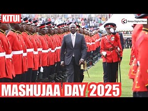 LIVE: President Ruto Presides over Mashujaa Day 2025 celebrations in Kitui County! Ithookwe Stadium