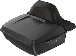 Motorcycle King Tour Pack Pak Black Latch Hinges Trunk Luggage Fit for Indian Chief/Chieftain/Dark Horse/Roadmaster/Challenger (Metallic Jade)