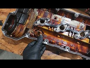 How to replace the rocker cover gaskets on a 2007 Kia Carnival