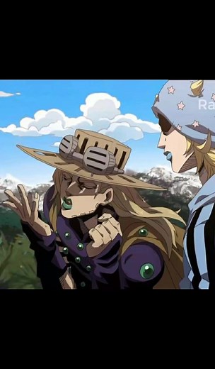 jojo part 7 #anime #animeedit #جوجو #jojosbizarreadventure #gyrozeppeli
