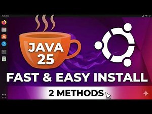 Install Java 25 on Ubuntu