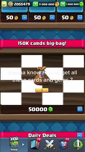 Unlock all Clash Royale Cards and Gems with this Hack