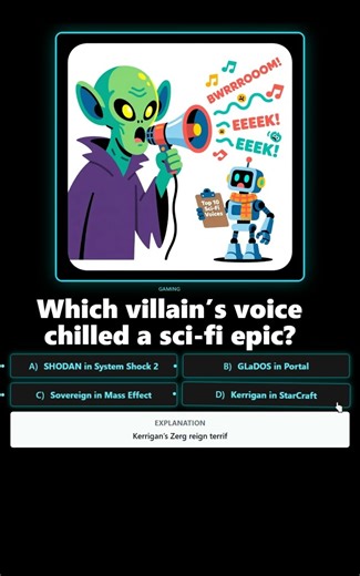 Can You Beat 99% of People? Sci-Fi Villain Voice Quiz Game