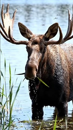 Why Moose Eat Underwater | Amazing Wildlife Fact