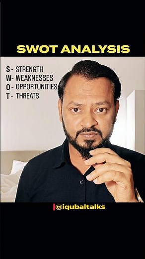 SWOT Analysis the Self-awareness Technique. #communicationskills #softskills #learning #motivation