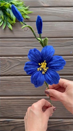 Wow! Easy Craft Ideas! How to Make Flower from Chenille Wire DIY Pipe Cleaner Flowers