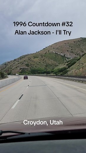 Top 100 Country songs of 1996 and views from my office #genx #countdown #countrymusic #utah #alanjackson @Alan Jackson