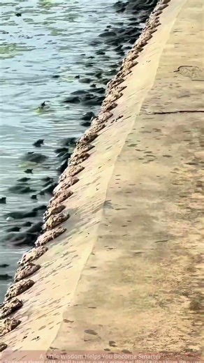 1,400 Soft-Shell Turtles Feeding Time! Amazing View