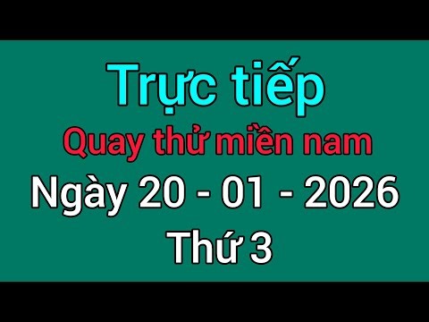 Kết Quả Xổ Số Bến Miền Nam Tre Vũng Tàu Bạc Liêu Thứ 3 Ngày 20 /01 /2026