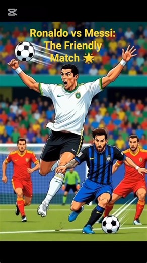 Ronaldo VS Messi#Ronaldo #Messi #RonaldoVsMessi #FootballStories #KidsFootball