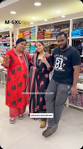 CODE :RED HATHI /BLACK HATHI Sizes available: M-6XL 8977177180 Ready to ship 📦 📲You can directly book/order from our Website/App www.vasantagrand.com Store location - 📍Vijayawada Vasanta grand, Besent road, Beside Manhar showroom, Vijayawada- 520002 ♦️NOTE Slight Variations in colour may occur due to lighting and camera. 📍No RETURN / EXCHANGE or REFUNDS ♦️PARCEL OPENING VIDEO IS MANDATORY FOR FURTHER QUERIES #vasantagrand #8977177180 #vijayawada #besantroad #plus #plussize #plussizefashion #