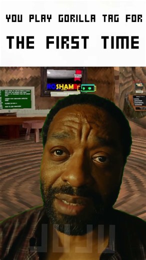 POV: You play Gorilla Tag for the first time
