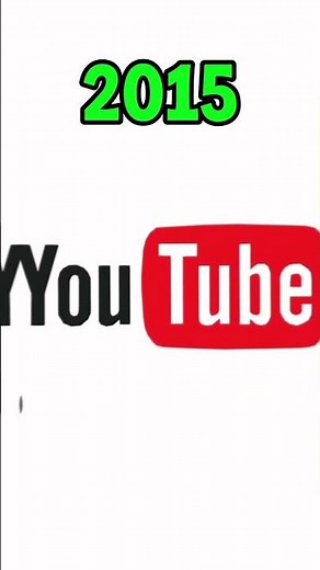 The evolution of the YouTube logo from 2005 to 2026.#youtube #shorts #evolution #history #design