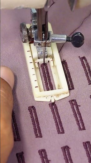 Step-by-Step Buttonhole Sewing Using Old Machine | Easy Tips #buttonhole #sewingjourney #vintage
