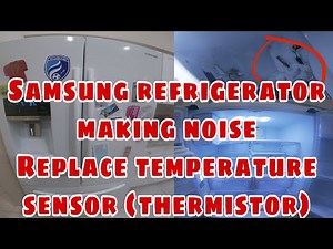 How to Fix #Samsung #Refrigerator Making Noise in Refrigerator Section | Model RF28HFEDBWW