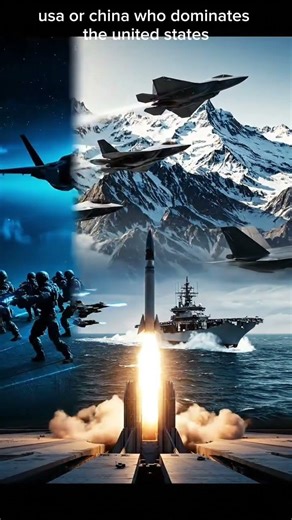 Which Nation Is Stronger? USA vs China#military