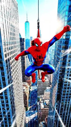 Spiderman Transform with Lion Powers #animaltransformation #shorts