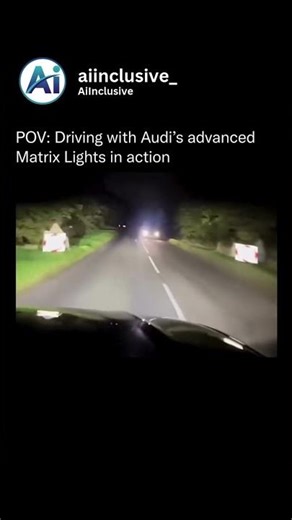 Safety meets innovation with Audi’s advanced Matrix LED headlights