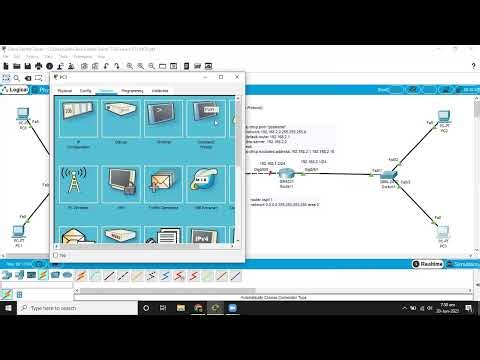 DHCP Server Configuration | Part 1 | Packet Tracer Labs | Step by Step | Urdu/Hindi