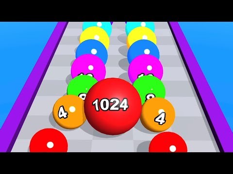 2048 Colors Ball Run 💸🎱❤️ All Levels Gameplay Walkthrough Android, iOS (Episode 33)