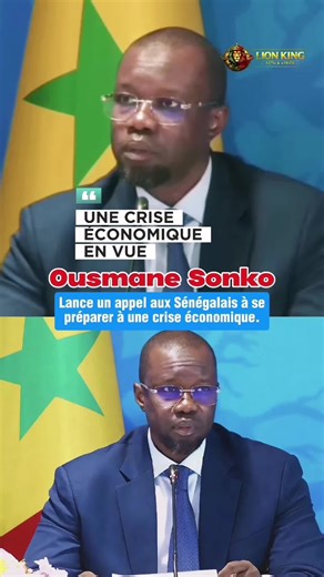 Le Premier Ministre Ousmane Sonko lance un appel aux Sénégalais à se préparer à une éventuelle crise économique en vue des événements géopolitique actuels. Il rappel à une cession du gaspillage et une prise de conscience des enjeux stratégiques mondiaux annoncé par certains élites . #sonko #politiquesenegal #221tiktokgalsen🇸🇳 #senegal #pourtoi
