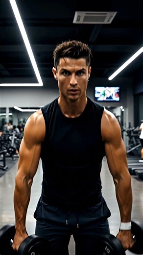 Cristiano Ronaldo’s Intense Gym Workout | Power, Focus & Discipline 💪 #remix #music #ronaldo