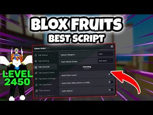 [BEST] Blox Fruits Script Pastebin | MAGNET, MAX LVL, MASTERY, AUTO DUNGEON