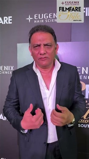 Mohammad Azharuddin on the Red Carpet of Filmfare Glamour And Style Awards South 2025