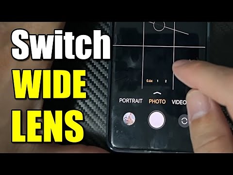 How to SWITCH to WIDE Angle Lens on Camera using Android Phone (Best Method)
