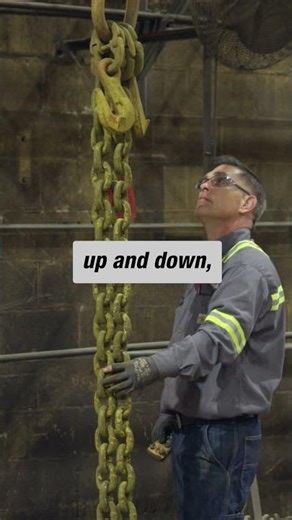 The Easy Way to Inspect a Chain Sling #Rigging #Construction #Crane