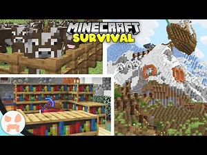 Building An ENCHANTING CAVE! | Minecraft 1.18 Survival (Episode 9)