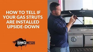 Are your Gas Struts Installed upside down?