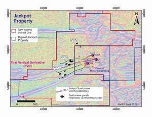 Infinite Ore Finds Additional Lithium Targets on Jackpot Project
