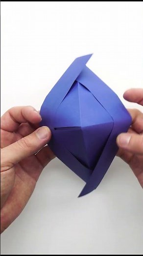 How to Make an Easy Origami Boat #origami #diy #paper