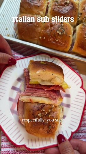Italian Sub Sliders Recipe for Your Next Potluck