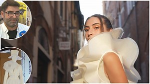 Watch: Creates paper clothing and takes to Lucca and Australia