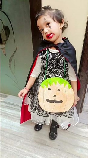 kids fancy dress DIY Witch Fancy Dress for Kids | Easy Halloween Costume | 2-Minute Fancy Dress Idea