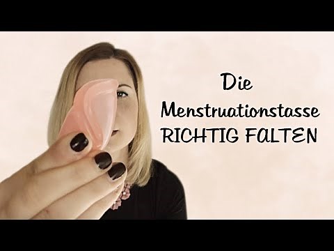 Menstruationstasse - leicht einführen mit der richtigen Falttechnik I Zyklusgeflüster
