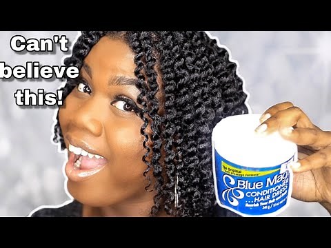 I used hair grease on my natural hair | super defined twist out 2020