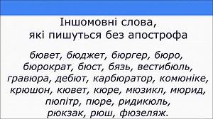 Апостроф. Логіка правил вживання апострофа.
