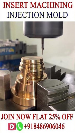 PLASTIC INJECTION MOLD INSERT 🔥 insert machining #injectionmolding #toolanddiedesign #cimdesign