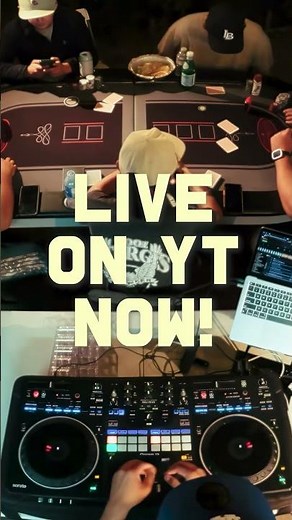 Have You Ever Seen A Live #DJSet At A Poker Game?! #Poker