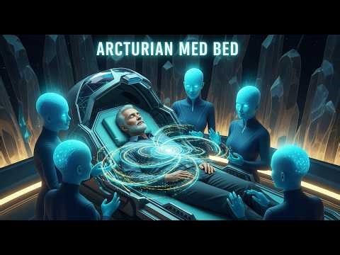 Arcturian Med Bed Healing | Cellular Regeneration & DNA Repair Meditation Sleep Aid Relaxation