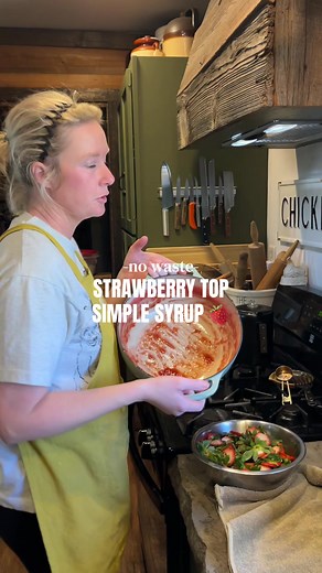 Easy Strawberry Simple Syrup Recipe