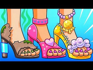 🦵 Choose Your Legs! 🤔 Tall vs Short Problems | Avocado Family Funny Cartoon