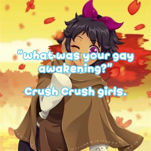 read desc to hear me yap lol || #crushcrush #anime #datingsimulator #clickergame #pansexual #lesbian