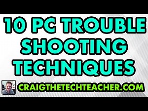 10 Basic Computer Troubleshooting Techniques (2022)