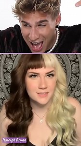 845K views · 10K reactions | Split Hair Dye: Best Of Both Worlds? ‍ #reels #hairstyle #hairstylist #hair | Brad Mondo | Facebook